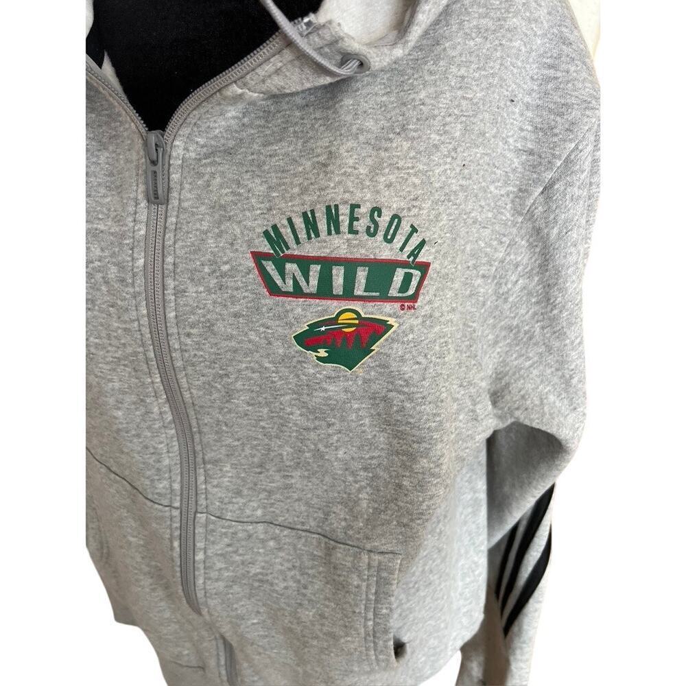 Adidas women's size S, hoodie Minnesota Wilds, full zip